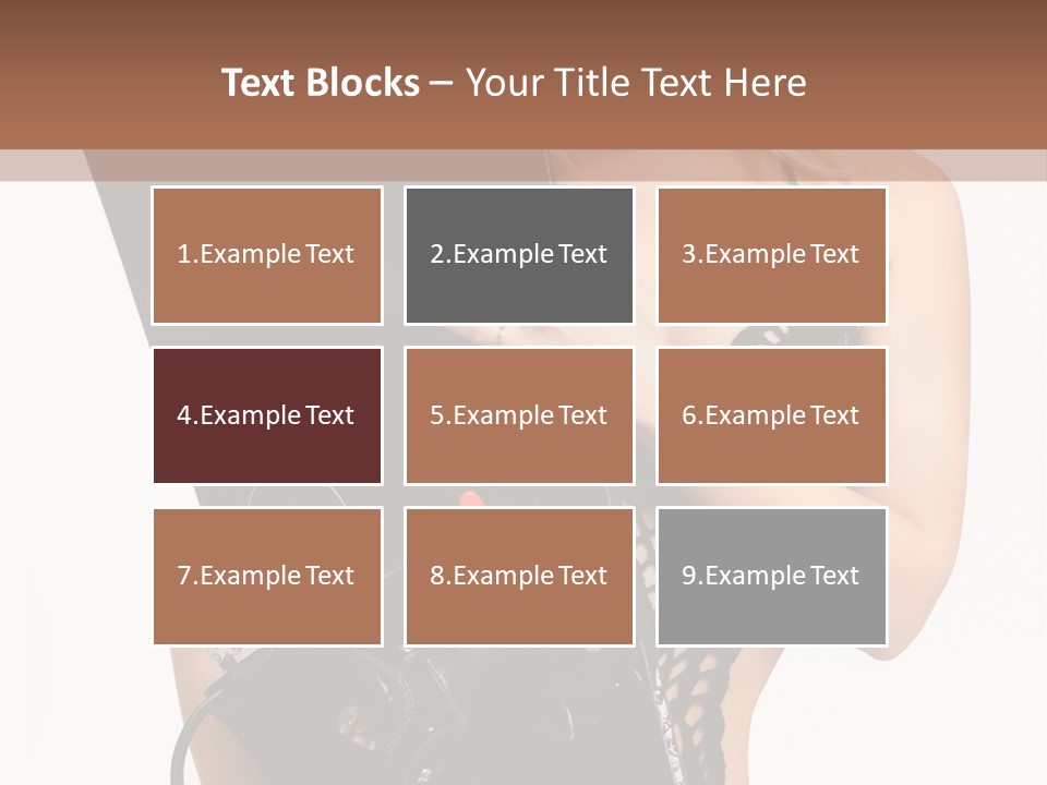 Sports Studio White PowerPoint Template