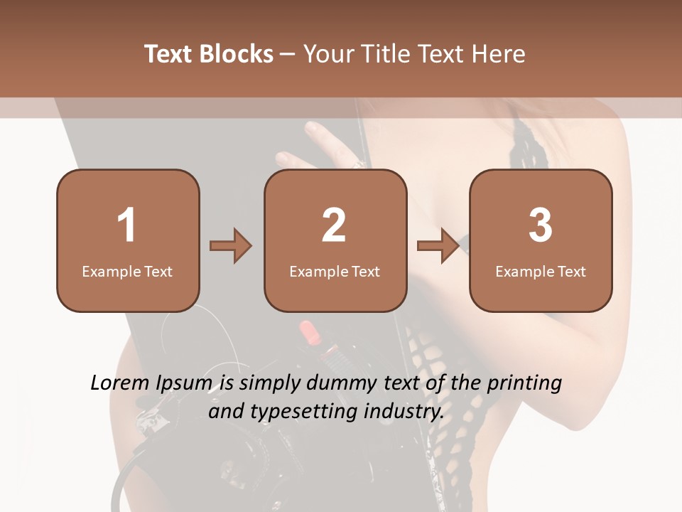 Sports Studio White PowerPoint Template