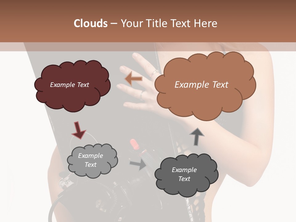 Sports Studio White PowerPoint Template