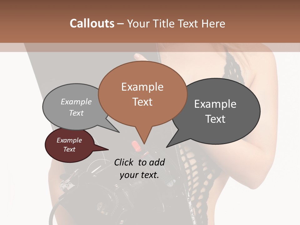 Sports Studio White PowerPoint Template