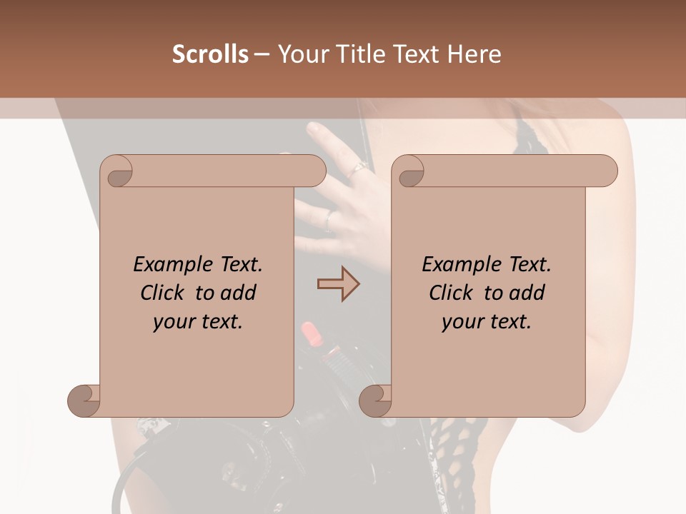 Sports Studio White PowerPoint Template