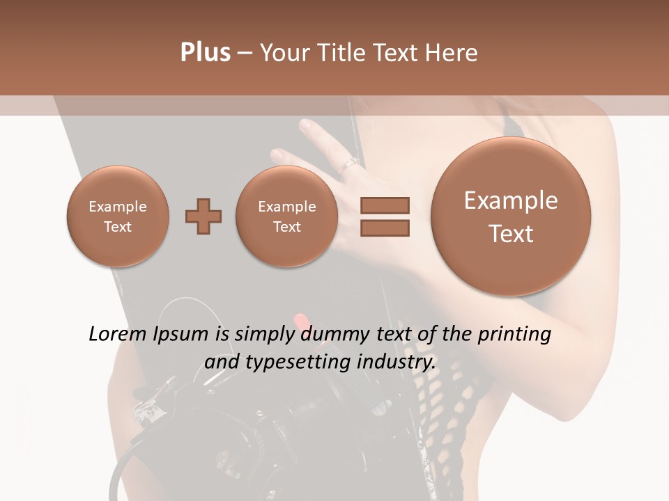 Sports Studio White PowerPoint Template