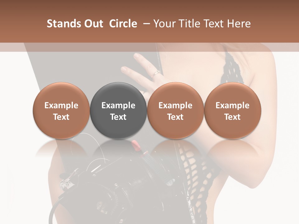 Sports Studio White PowerPoint Template