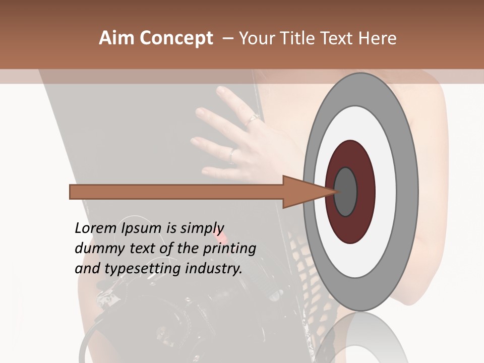 Sports Studio White PowerPoint Template