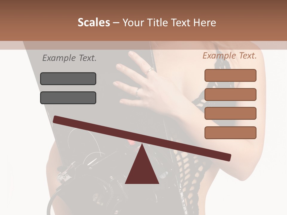 Sports Studio White PowerPoint Template