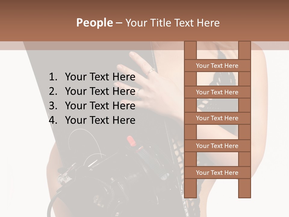Sports Studio White PowerPoint Template