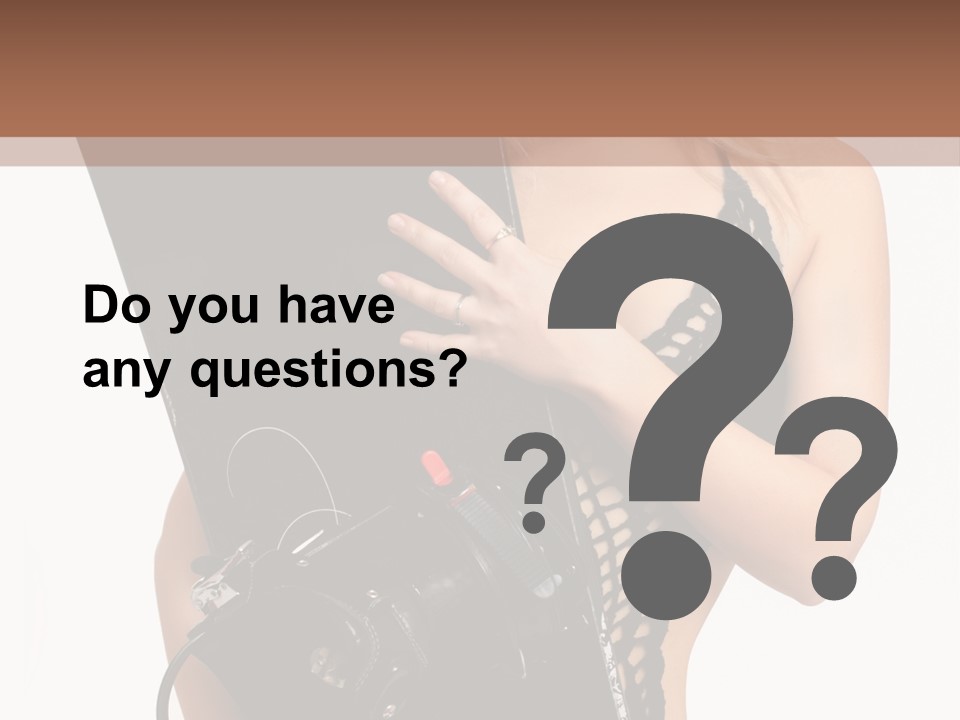 Sports Studio White PowerPoint Template