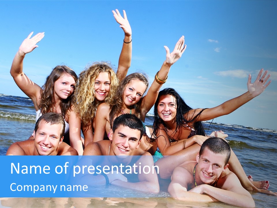 Cancun Spring Break PowerPoint Template