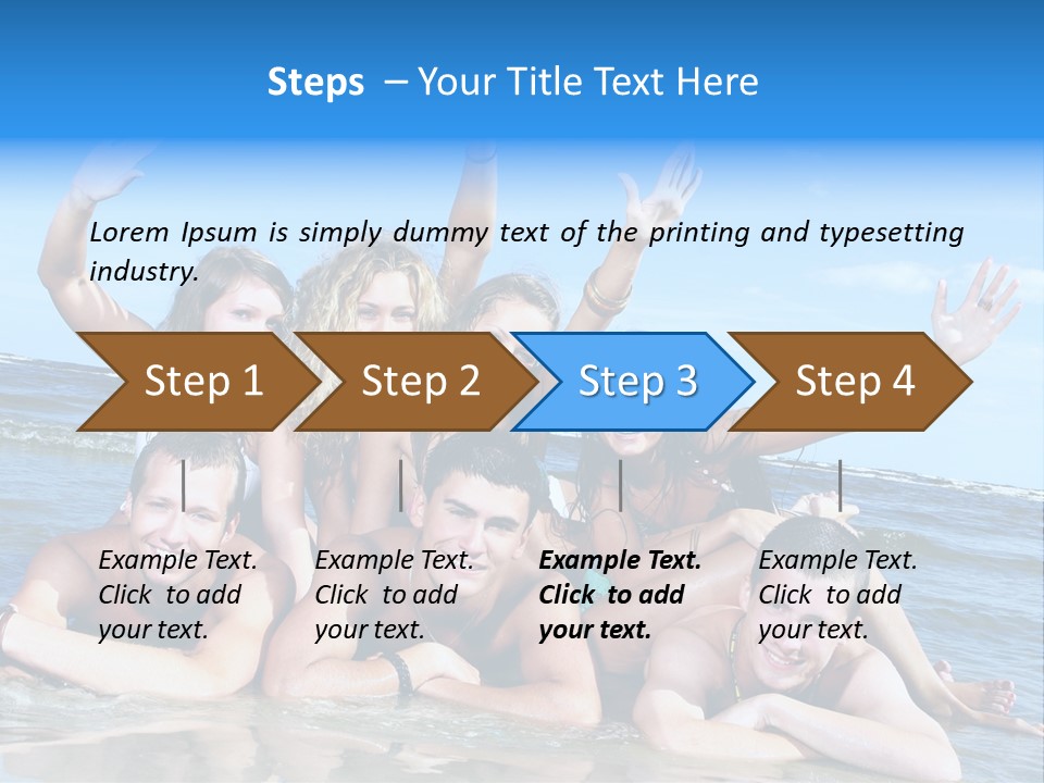 Cancun Spring Break PowerPoint Template