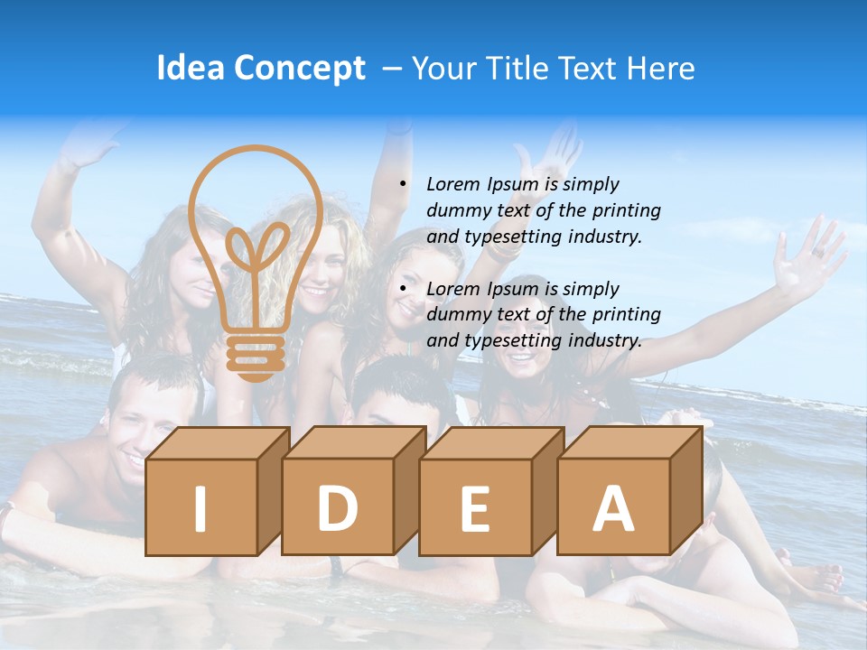 Cancun Spring Break PowerPoint Template