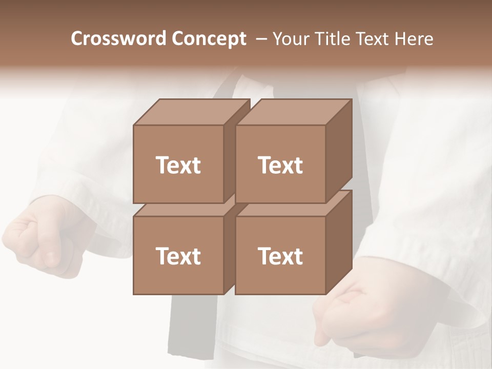Bible Black Belts PowerPoint Template