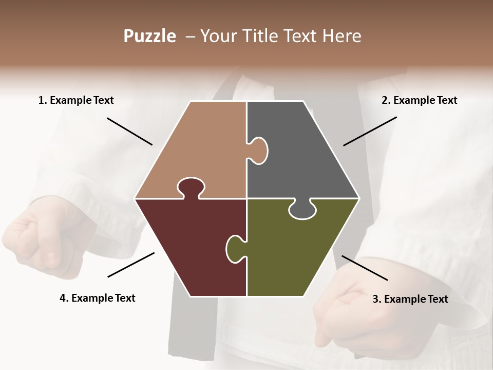 Bible Black Belts PowerPoint Template
