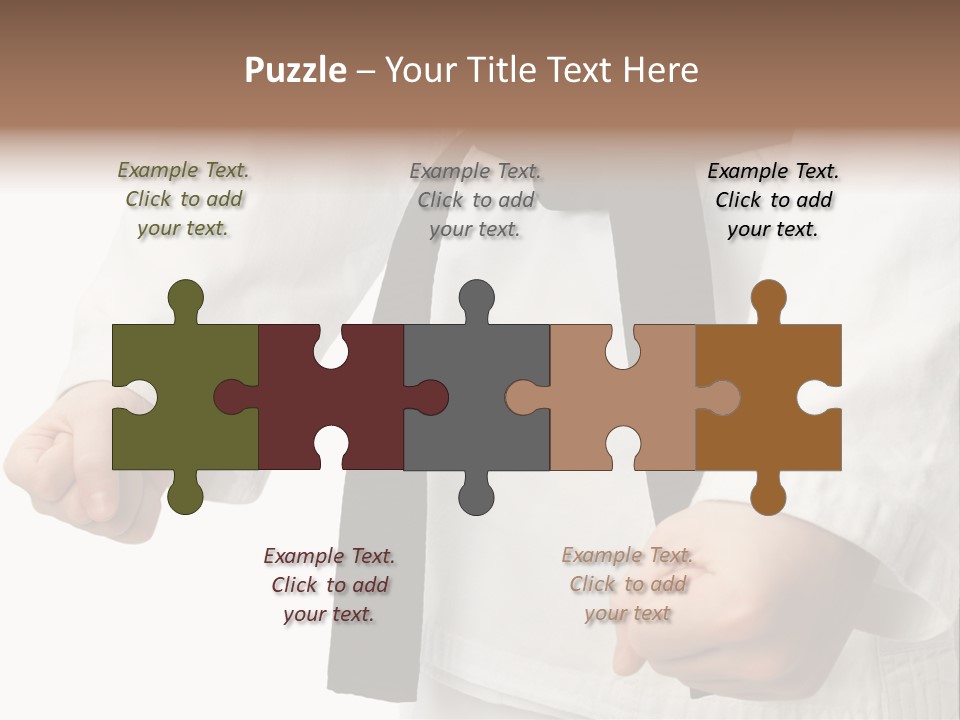 Bible Black Belts PowerPoint Template