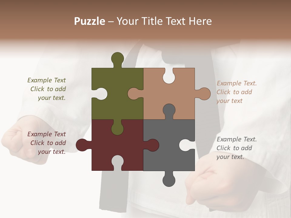 Bible Black Belts PowerPoint Template