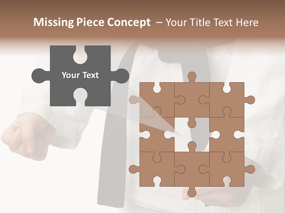 Bible Black Belts PowerPoint Template