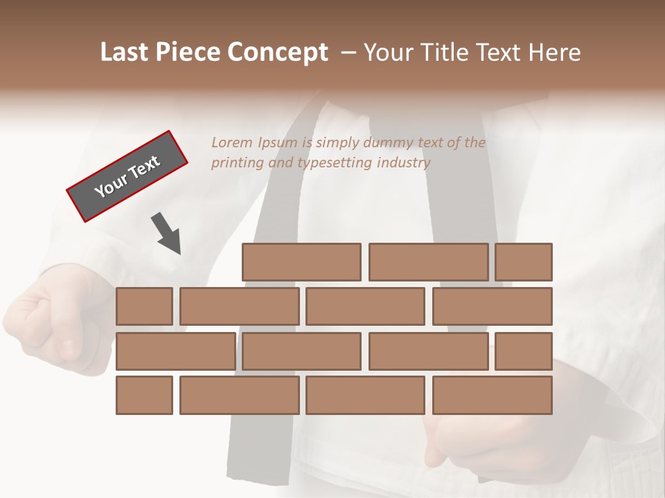 Bible Black Belts PowerPoint Template
