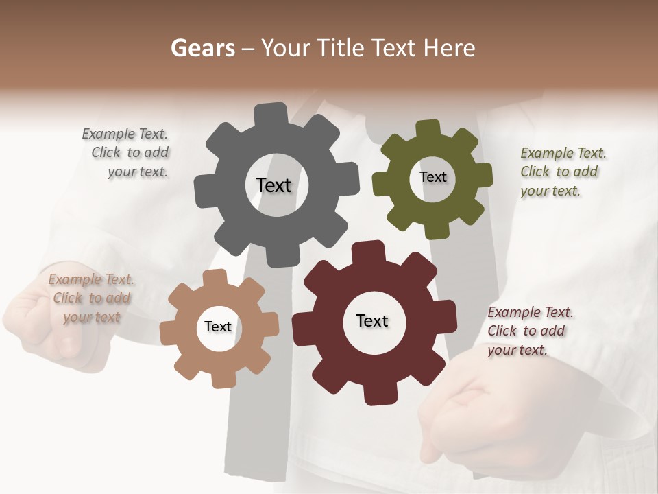 Bible Black Belts PowerPoint Template