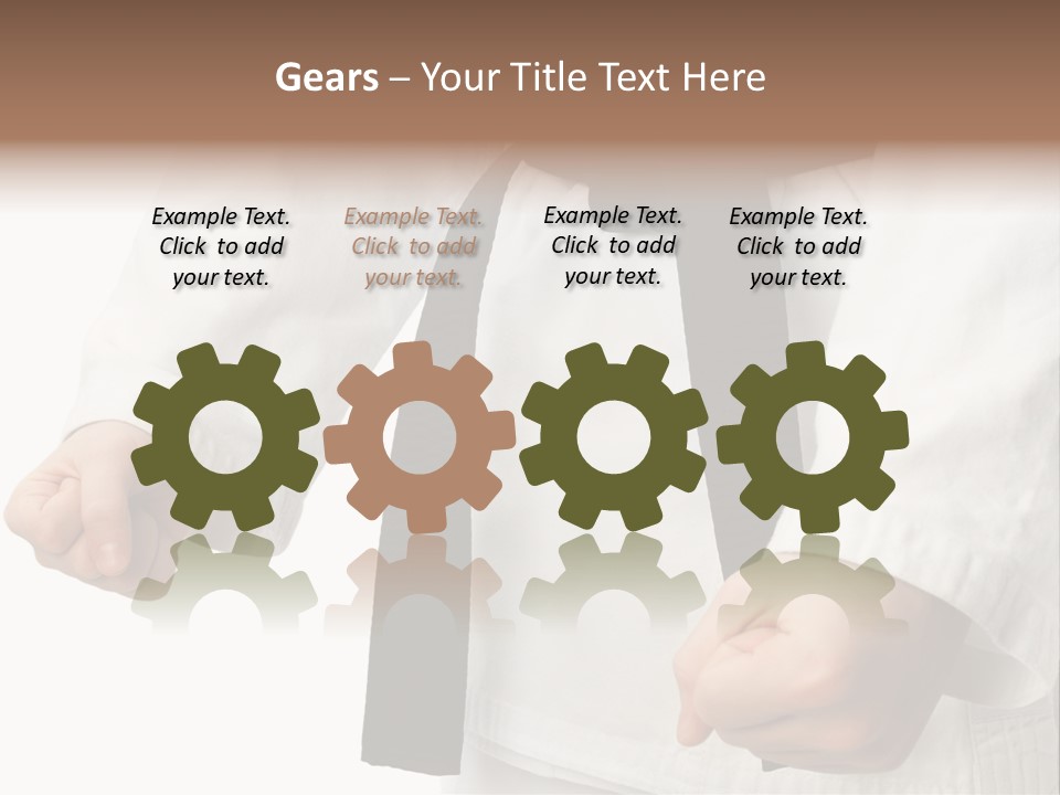 Bible Black Belts PowerPoint Template