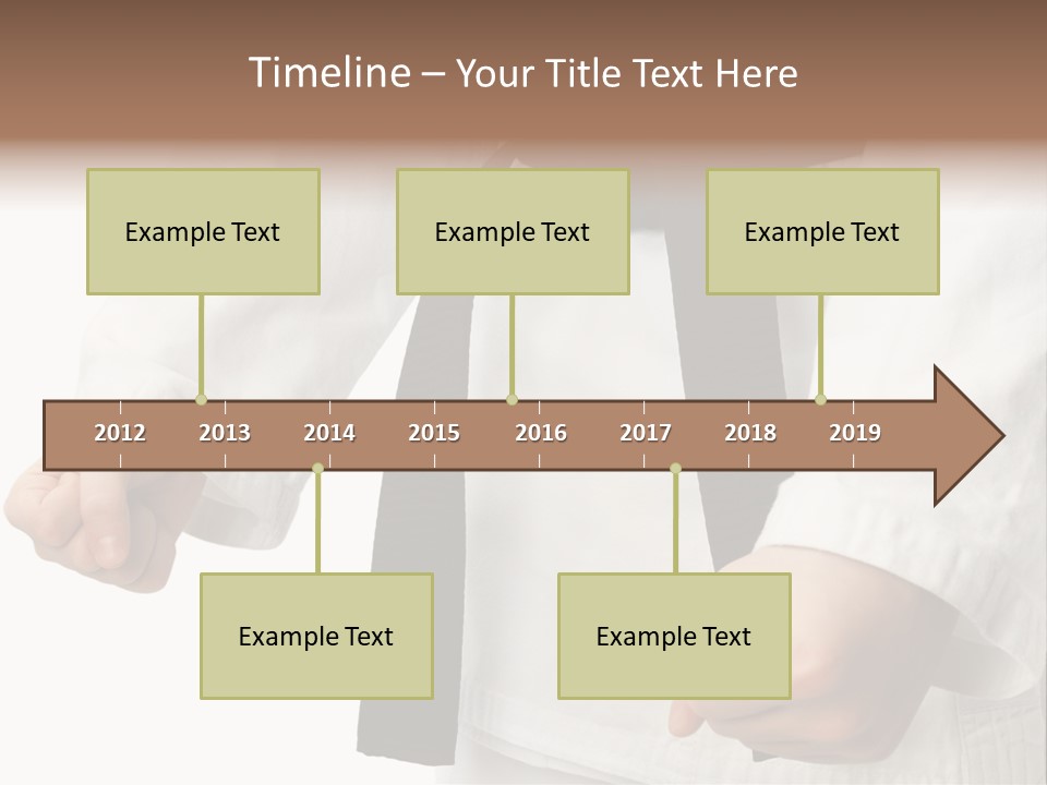 Bible Black Belts PowerPoint Template