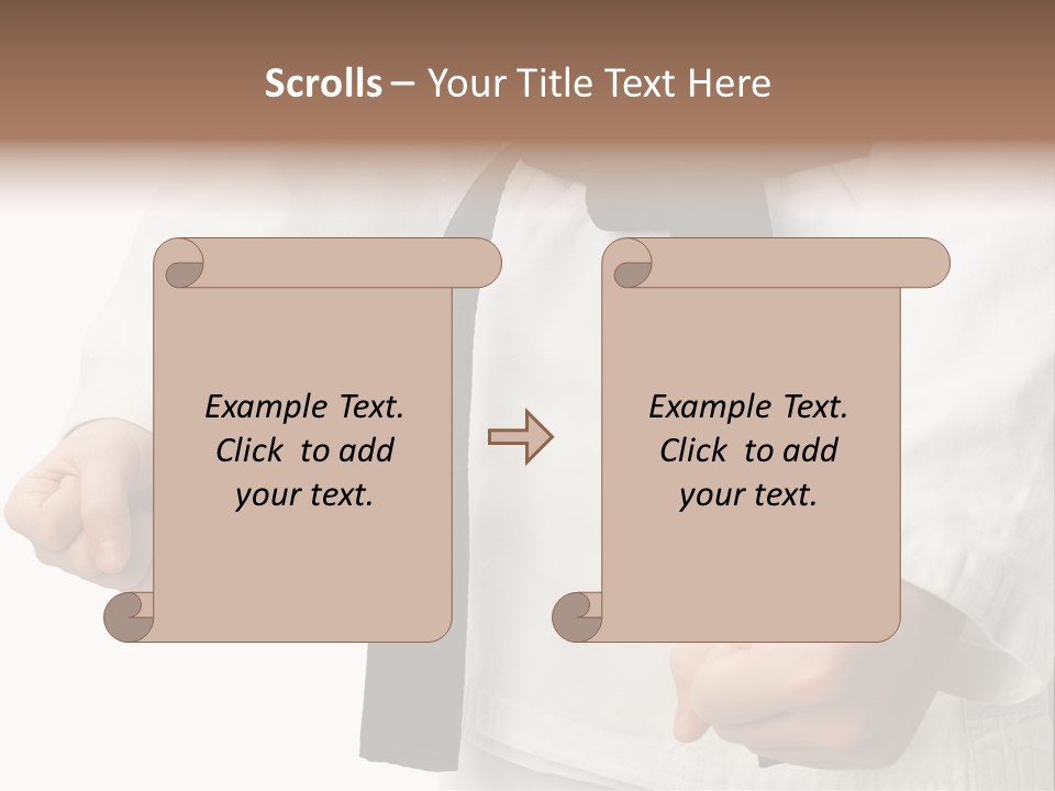 Bible Black Belts PowerPoint Template