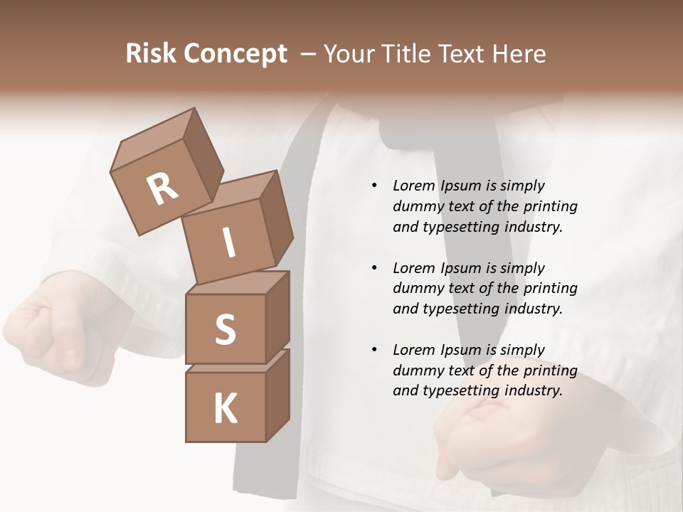 Bible Black Belts PowerPoint Template