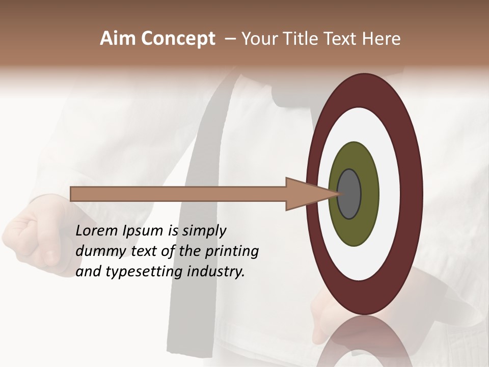 Bible Black Belts PowerPoint Template