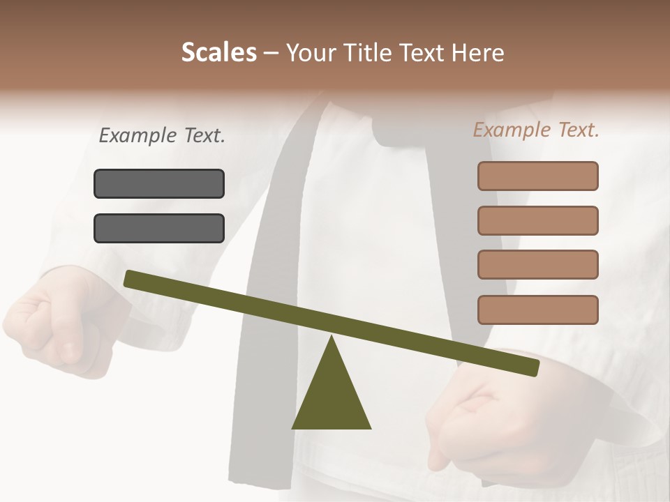 Bible Black Belts PowerPoint Template