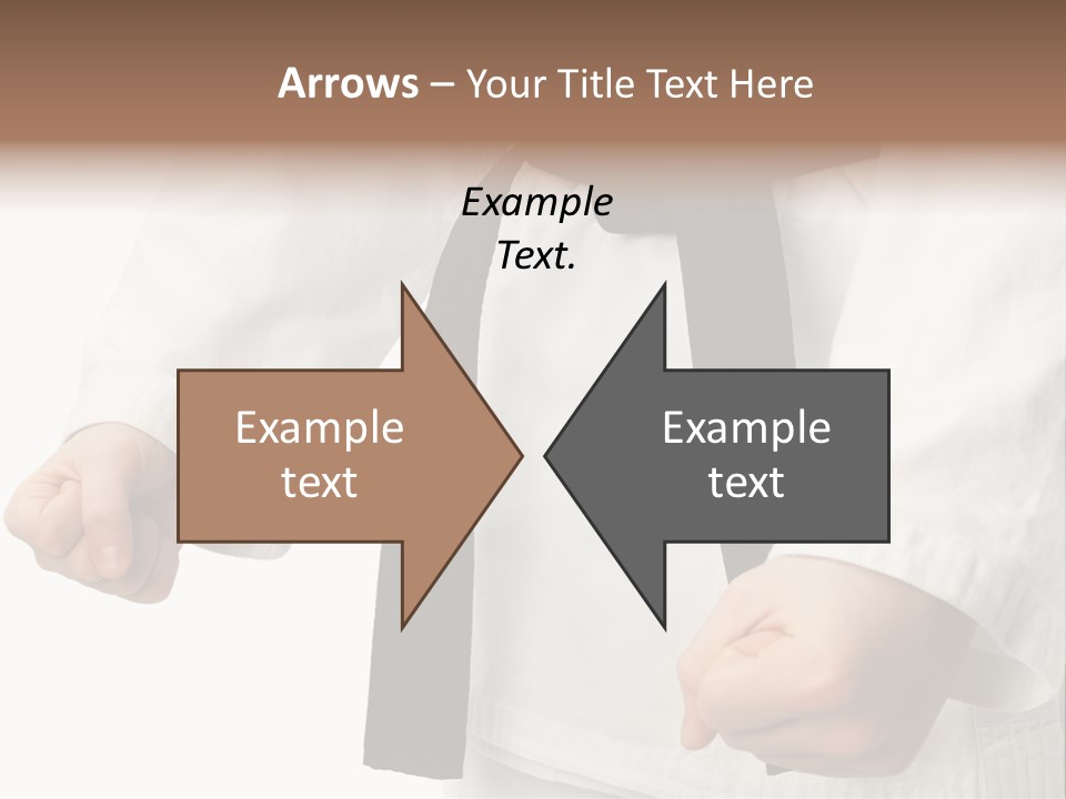 Bible Black Belts PowerPoint Template