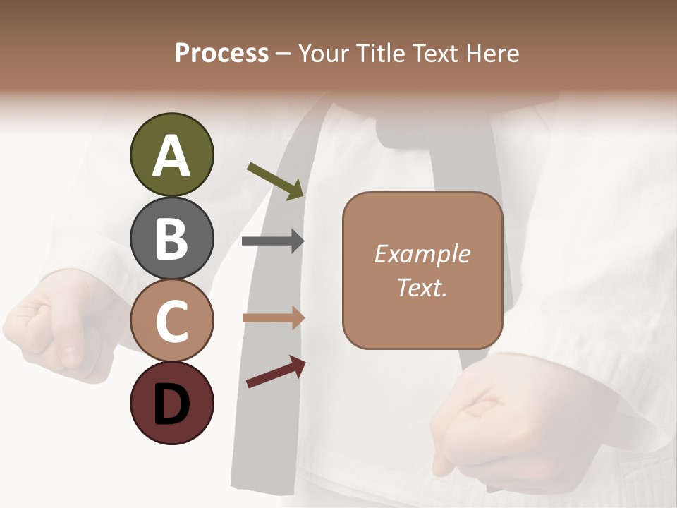 Bible Black Belts PowerPoint Template