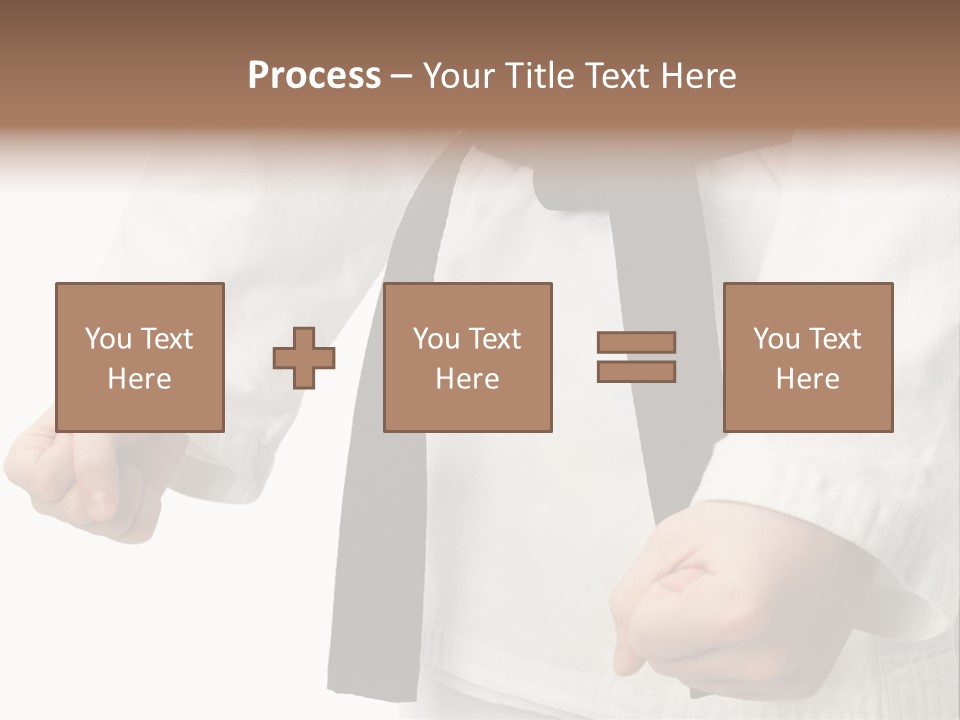 Bible Black Belts PowerPoint Template