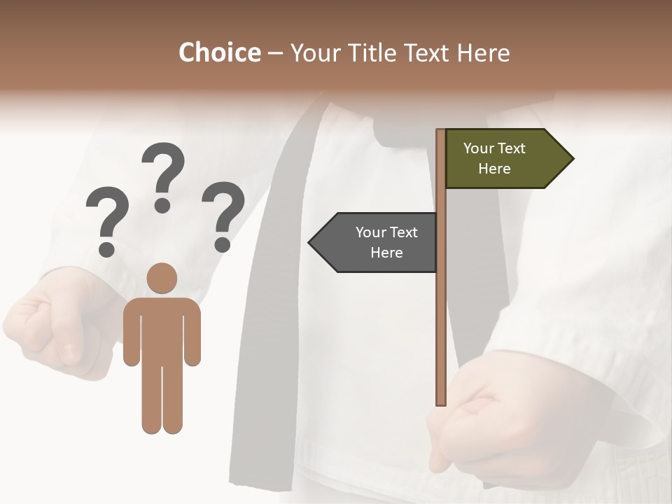 Bible Black Belts PowerPoint Template