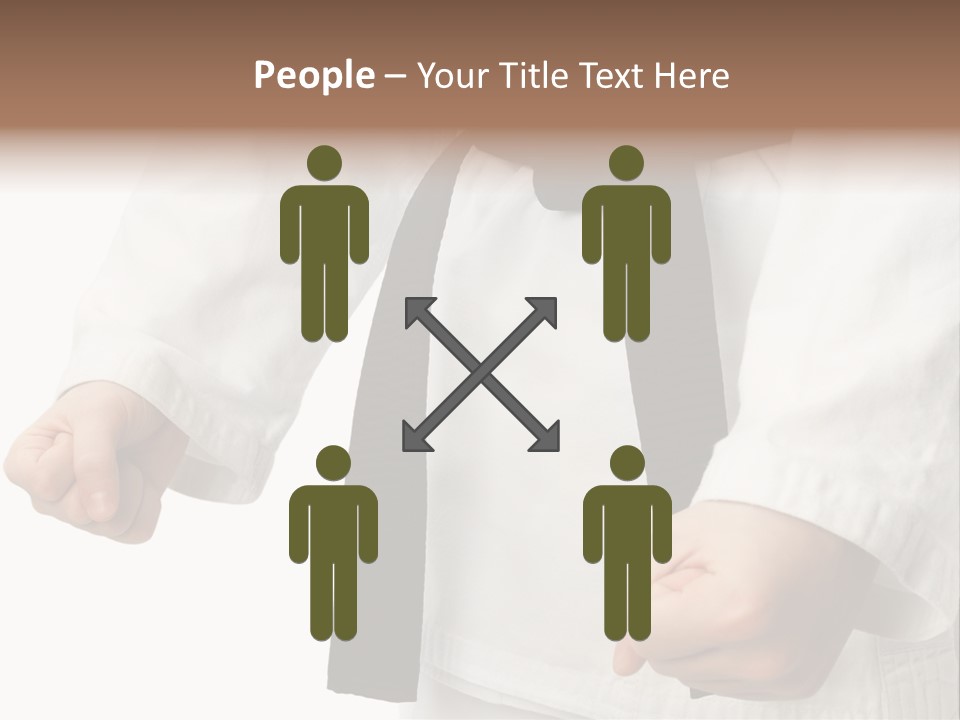 Bible Black Belts PowerPoint Template