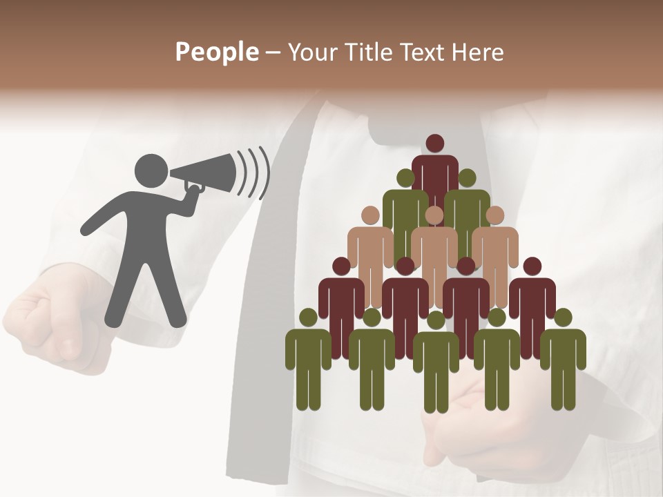 Bible Black Belts PowerPoint Template