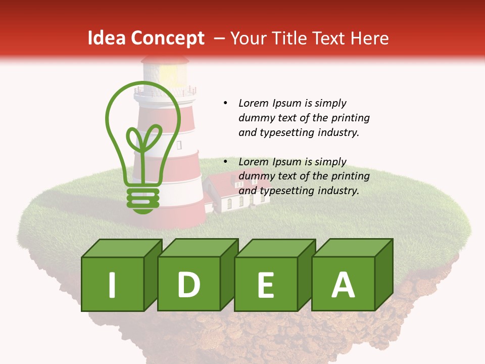 Island Planet PowerPoint Template