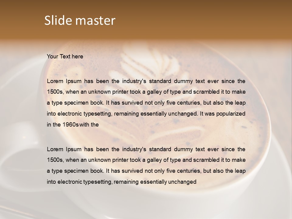 Cappuccino PowerPoint Template