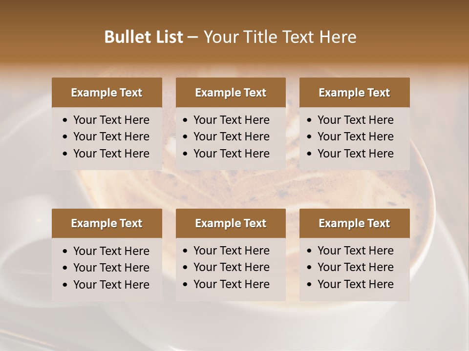 Cappuccino PowerPoint Template