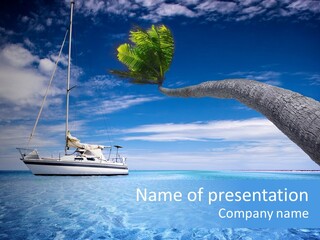 Yacht PowerPoint Template