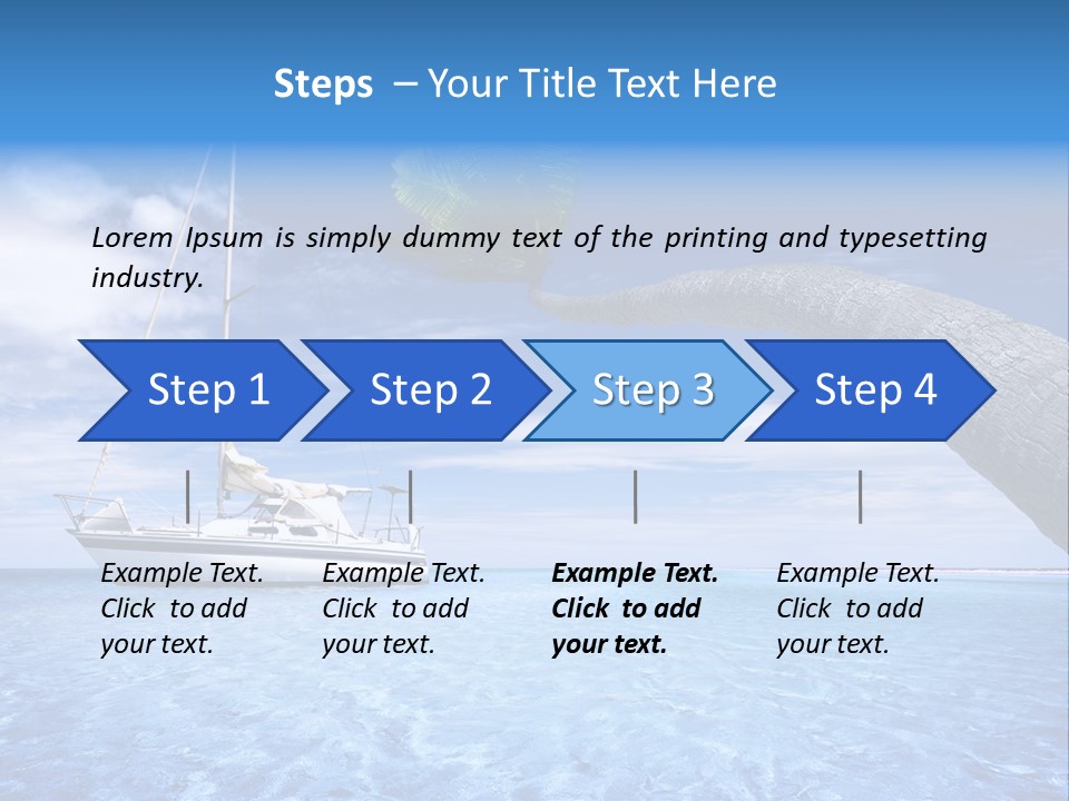 Yacht PowerPoint Template