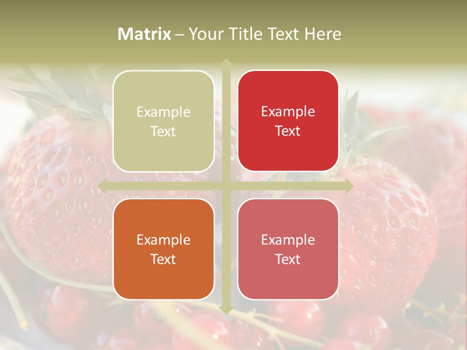 Horizontal Background Red PowerPoint Template