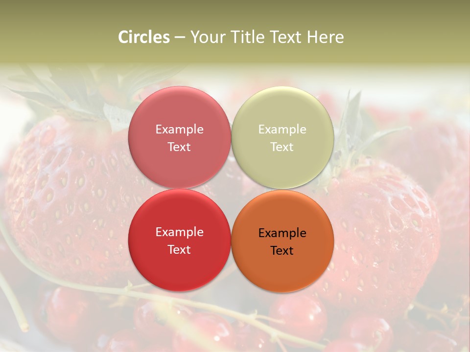 Horizontal Background Red PowerPoint Template