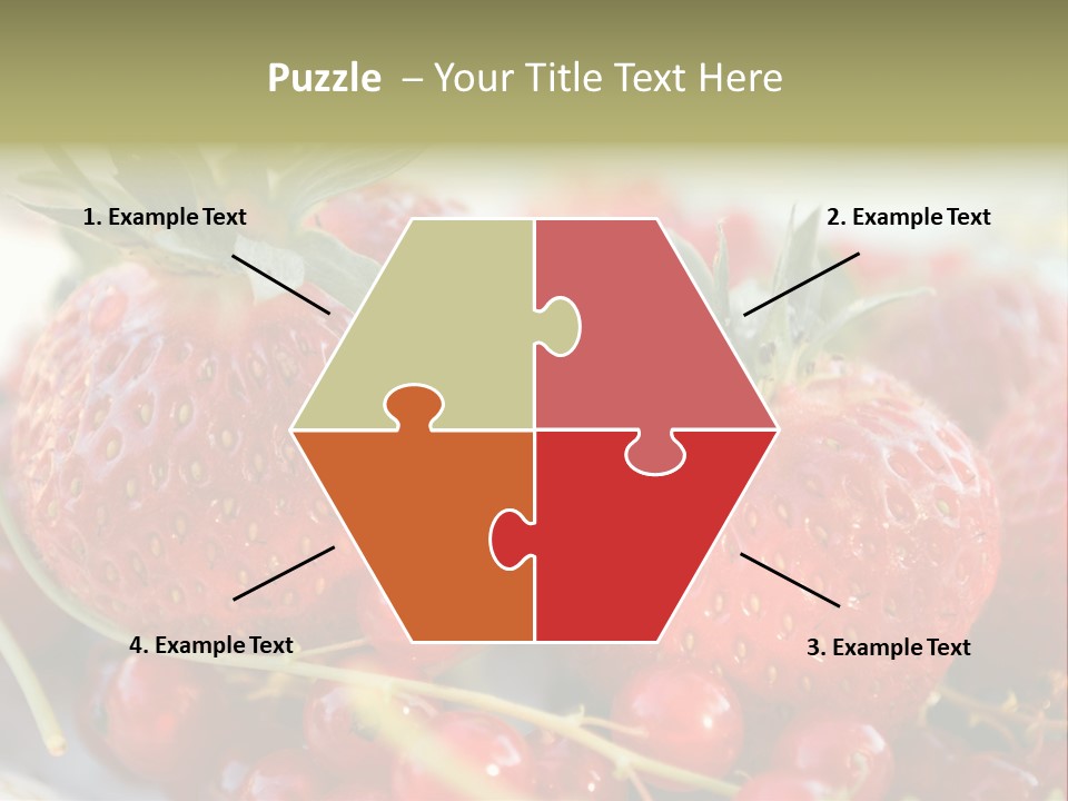 Horizontal Background Red PowerPoint Template