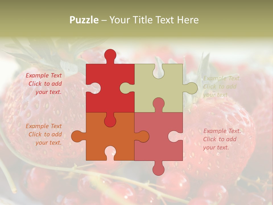 Horizontal Background Red PowerPoint Template