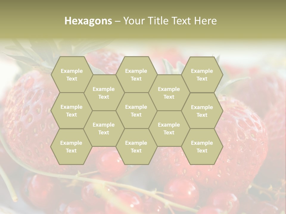 Horizontal Background Red PowerPoint Template