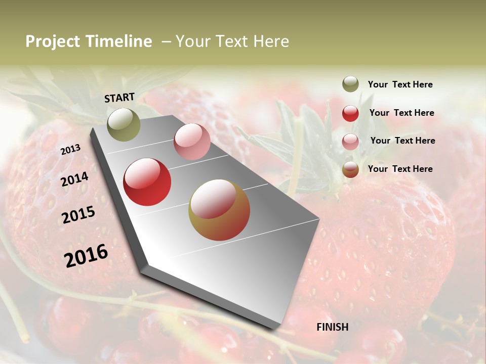 Horizontal Background Red PowerPoint Template