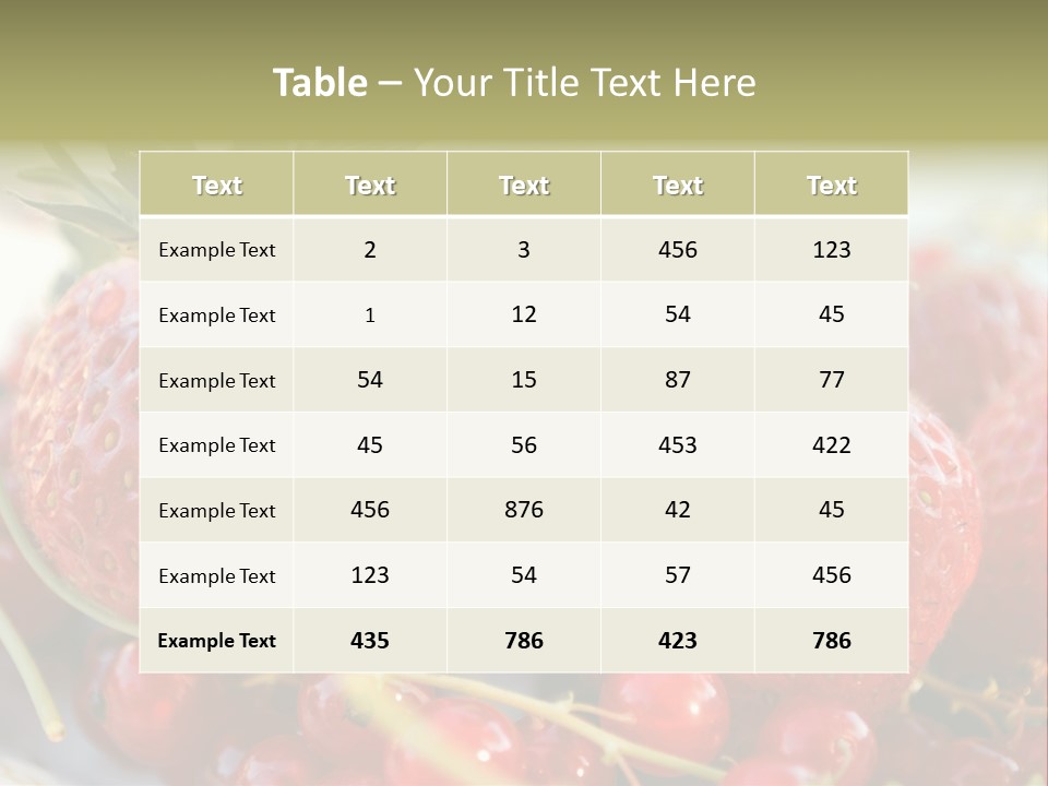 Horizontal Background Red PowerPoint Template