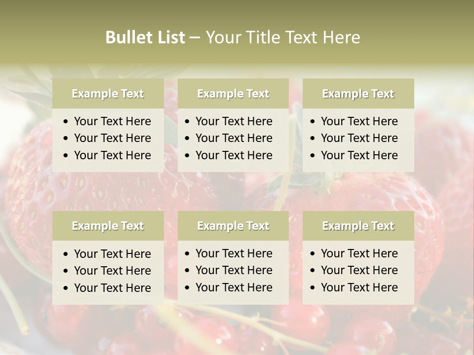 Horizontal Background Red PowerPoint Template