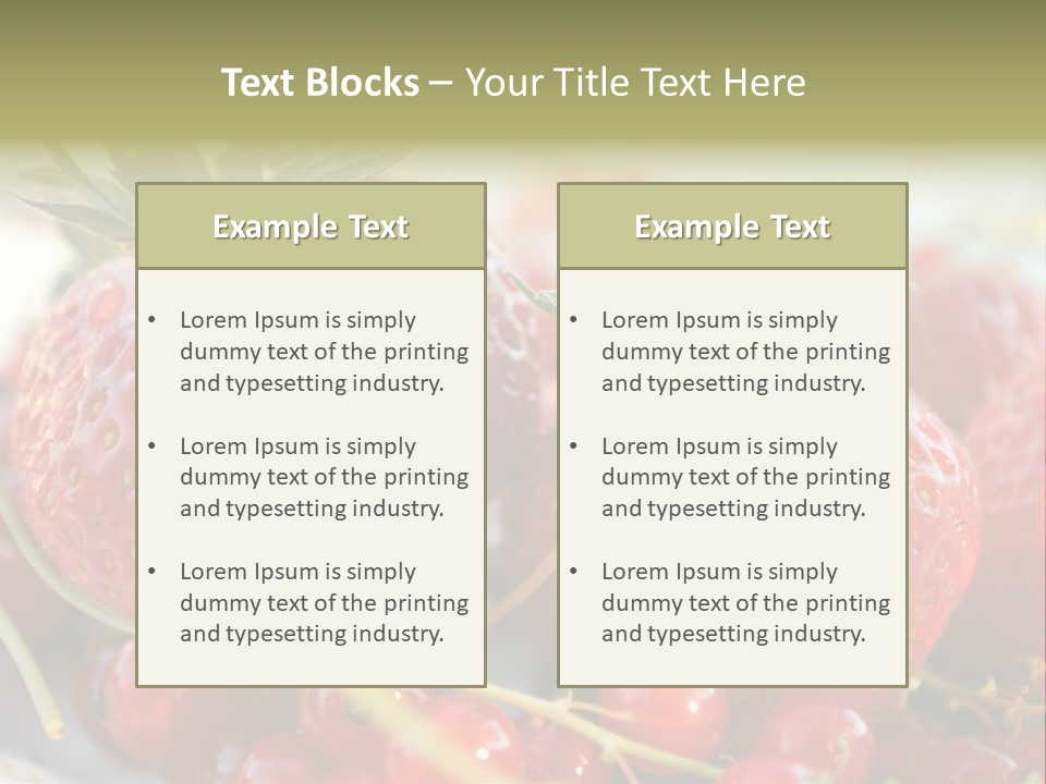 Horizontal Background Red PowerPoint Template