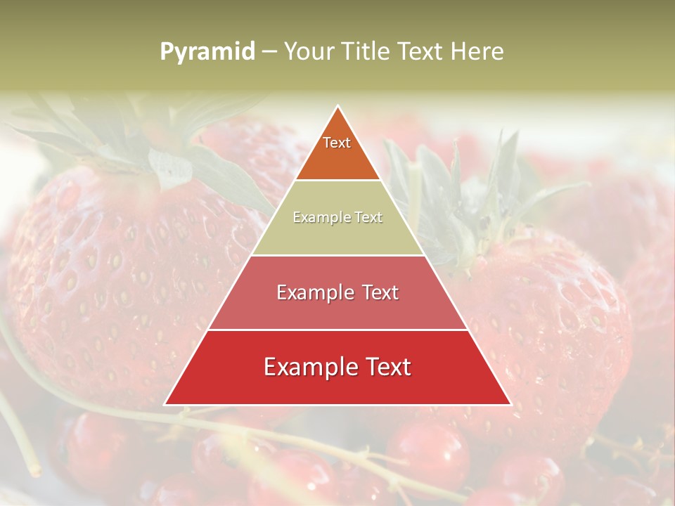 Horizontal Background Red PowerPoint Template