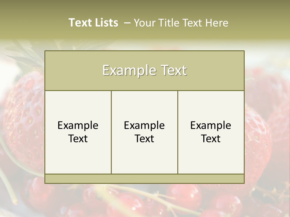 Horizontal Background Red PowerPoint Template
