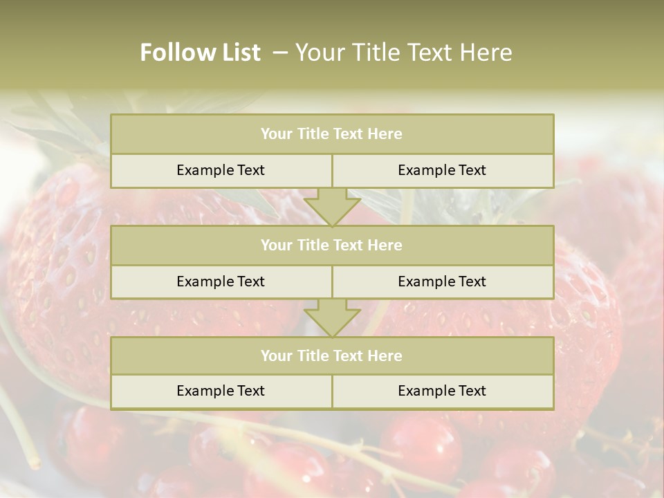 Horizontal Background Red PowerPoint Template